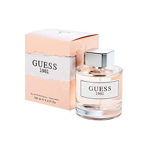 Guess 1981 Eau De Toilette Perfume Spray for Women, 3.4 Fl. Oz.