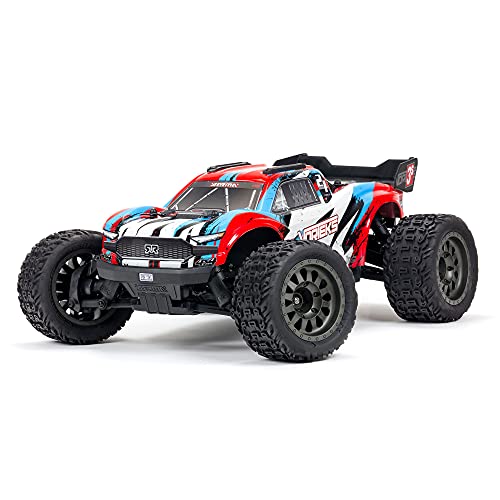ARRMA RC Truck 1/10 VORTEKS 4X4 3S BLX Stadium Truck RTR (Batteries and Charger Not Included), Red, ARA4305V3T1