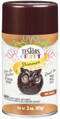 TESTOR CORPORATION 304364 3OZ Chocolate Shimmer Paint