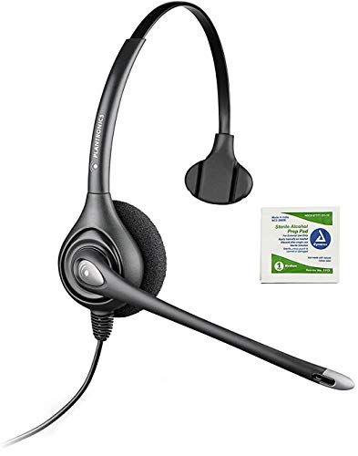 Plantronics HW251N SupraPlus Wideband Headset (64338-31) (Renewed)