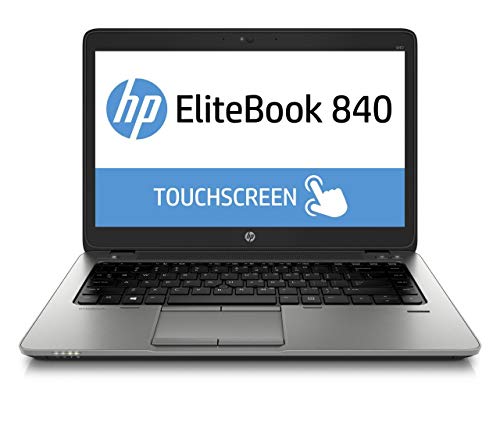 HP EliteBook 840 G4 14 FHD 1920 x 1080, Core i5-7200U 2.5GHz, 16GB RAM, 512GB SSD, 14 Touch Screen, Windows 10 Pro 64Bit, Webcam (Renewed)