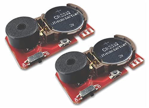 Larkmo Funny Hidden Annoying Beeper Office Prank Devices, Hidden Noise Maker Includes Multiple Sounds, Cricket Chirp, Beep & More, Makes A Great Practical Joke for Office & Home Gag