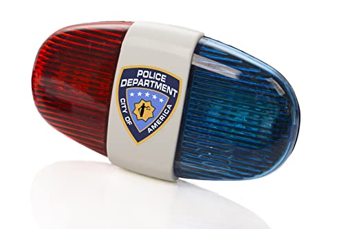Kids Tech Bike LED Light - Police Siren, Trumpet Sounds, Safety Light, Waterproof Accessory, (Batteries Not Included)