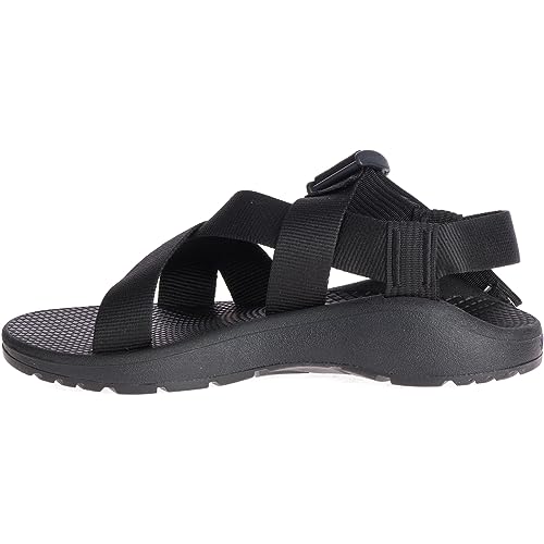 Chaco Women's MEGA Z CLOUD Sandal, Solid Black, 8