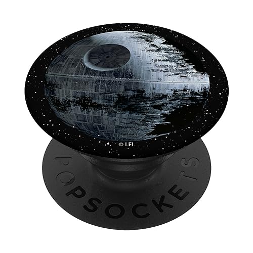 Star Wars Death Star Up Close In The Sky PopSockets Standard PopGrip