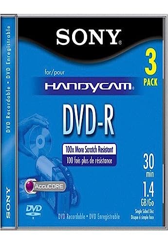 Sony 8cm DVD-R with Hangtab (3 Pack)