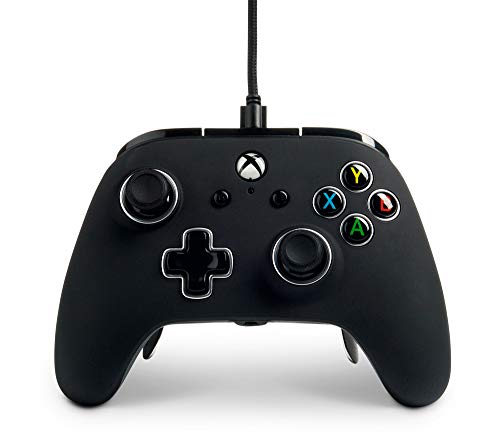PowerA FUSION Pro Wired Controller for Xbox One - Black, Gamepad, Wired Video Game Controller, Gaming Controller, Xbox One, Works with Xbox Series X|S