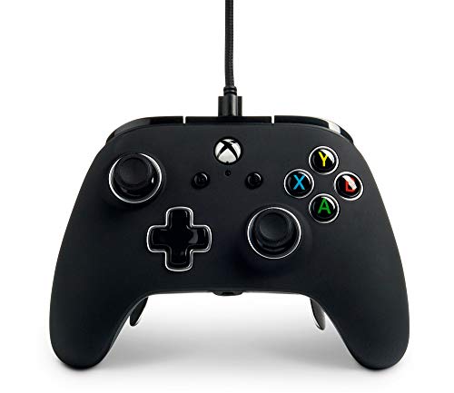 PowerA FUSION Pro Wired Controller for Xbox One - Black, Gamepad, Wired Video Game Controller, Gaming Controller, Xbox One, Works with Xbox Series X|S