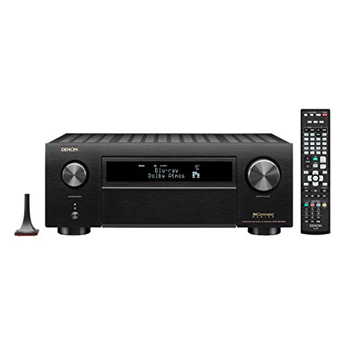 Denon AVR-X6700H 8K Ultra HD 11.2 Channel (140Watt X 11) AV Receiver - 3D Audio & Video with IMAX Enhanced, Built for Gaming, Music Streaming, Alexa + HEOS