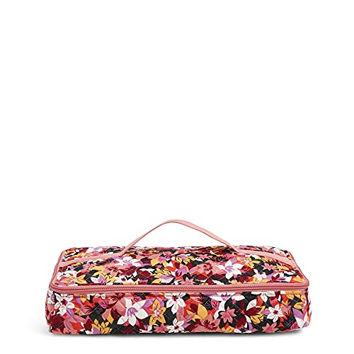 Vera Bradley Women's Cotton Heat Resistant Casserole Carrier, Rosa Floral - Recycled Cotton, One Size