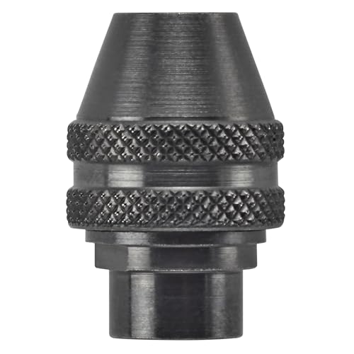 Dremel 4486 Keyless Chuck, ideal for 1/32” (0.8mm) to 1/8” (3.2mm) Shank Rotary Tool Accessories , Silver