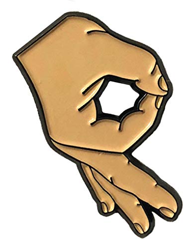 Balanced Co. Circle Game Meme Enamel Pin Meme Pin (Beige Enamel Pin)