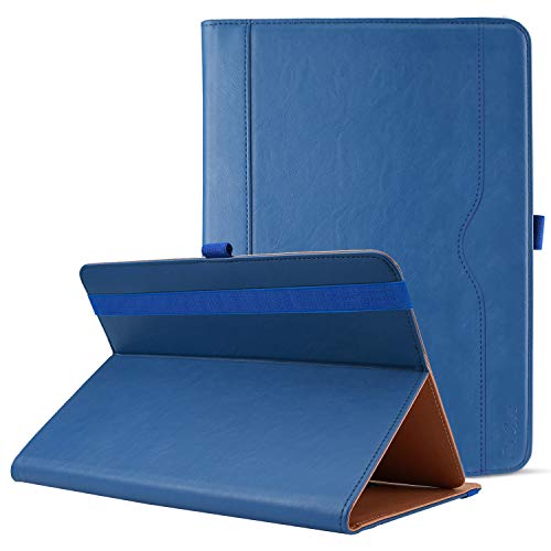 ProCase Universal Tablet Case 9'-10.1' inch, Stand Folio Tablet Case Protective Cover for 9' 9.7' 10' 10.1' Touchscreen Tablet with Multiple Viewing Angles and Pen Holder -Navy