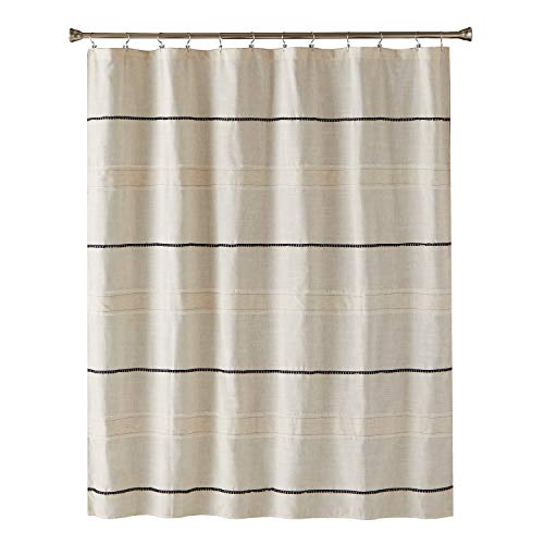 SKL Home by Saturday Knight Ltd. Frayser Shower Curtain, Linen 70' x 72'