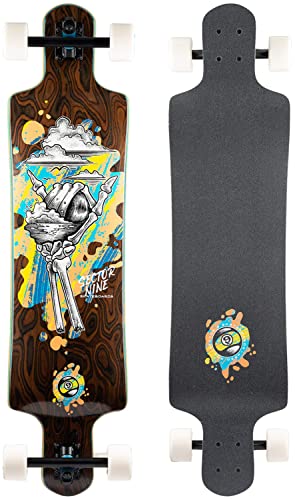 Sector 9 Fault Line Curl Longboard Complete Sz 39.5 x 9.75in Assorted
