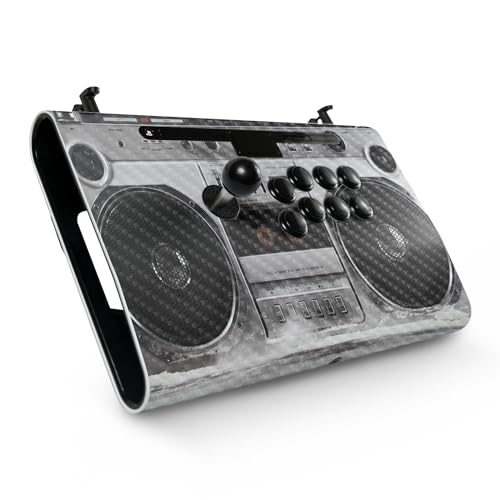 Carbon Fiber Gaming Skin Compatible with Victrix Pro FS - Booming Box - Premium 3M Vinyl Protective Wrap Decal Cover - Easy to Apply | Crafted in The USA by MightySkins