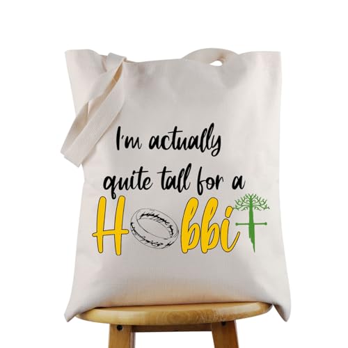 JNIAP Lord Rings Cosmetic Bag Lord Rings Movie Gift Movie Lovers Makeup Bag Inspirational Movie Fans Gift Zipper Pouch (quite tall tote)