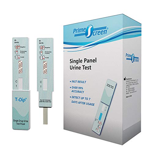 Prime Screen [10 Pack] Nicotine Tobacco Cotinine Urine Test Kit - Urine Dip Card Testing Cotinine from Smoking - WCOT-114