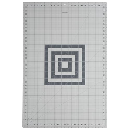 Fiskars Self Healing Cutting Mat with Grid for Sewing, Quilting, and Crafts - 24' x 36” Grid - Gray