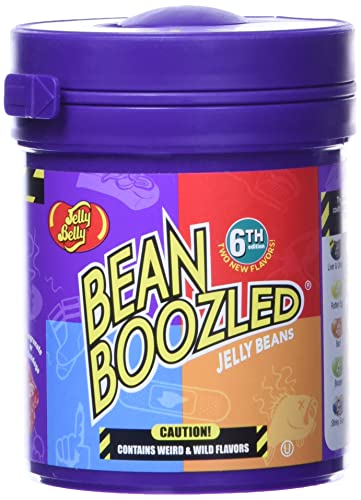 Jelly Belly BeanBoozled Mystery Bean Jelly Bean Dispenser, 4th Edition, Assorted Flavors, 3.5-oz