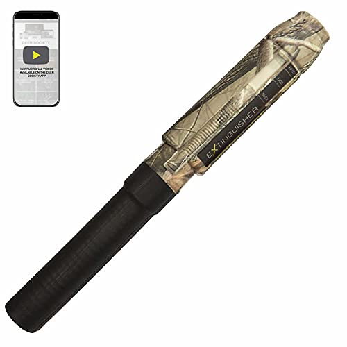 Illusion Systems Extinguisher Deer Call - Hunting Accessories for Men - Adjustable Pitch with Realistic Sounds - Freeze Resistant (Camo)