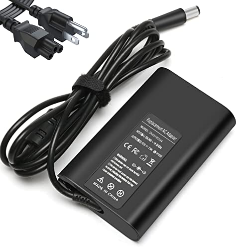 65W LA65NS2-01 Laptop Charger AC Adapter for Dell Latitude 5400 5500 5480 5490 5580 5590 7400 7480 7490 7390 7290 7280 3440 E5400 E5420 E5450 E5470 E5480 E5570 E6420 E6430 E6540 E7470 E7480 LA65NM130