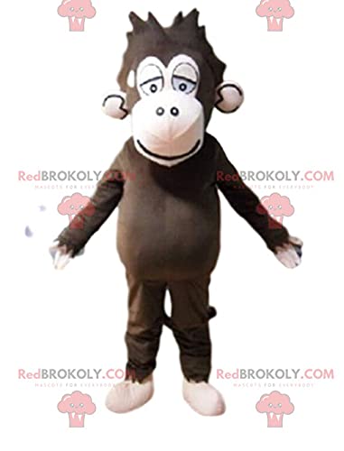 SPOTSOUND Brown disheveled monkey costume, monkey costume