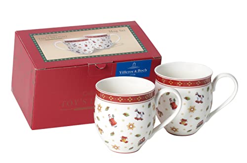 Villeroy & Boch Delight 2-Pieces Mug Set, 2 Count (Pack of 1), White