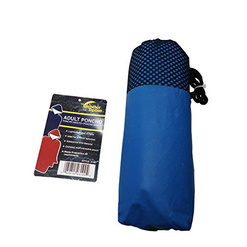 The Weather Station Chaby International 3100 Adult Poncho Assorted Colors