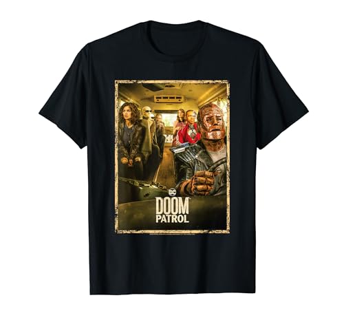 Doom Patrol Bus Of Misfits Poster T-Shirt