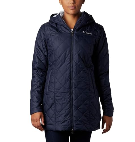 Columbia Women's Copper Crest Long Jacket, Dark Nocturnal, Medium