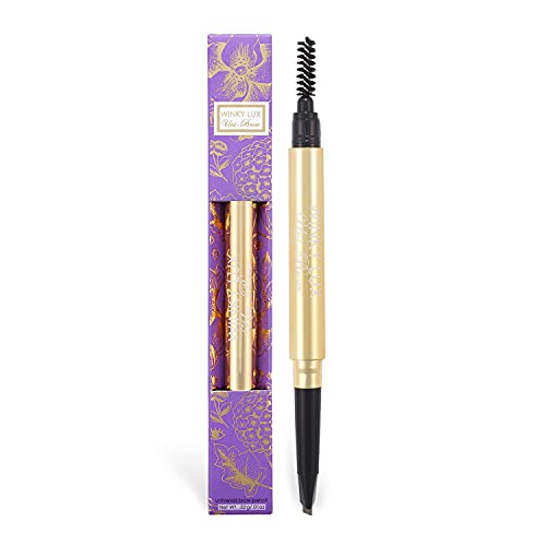 Winky Lux Uni Brow Universal Eyebrow Pencil for All Brow Shades, Blonde and Black
