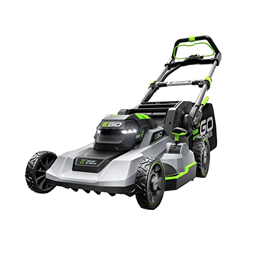 EGO Power+ LM2125SP 21-Inch 56-Volt Lithium-ion Cordless Self-Propelled Lawn Mower with Touch Drive with 7.5Ah Battery and Rapid Charger Included