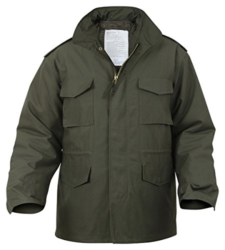 Rothco M-65 Field Jacket Winter Jacket, Olive Drab, Large