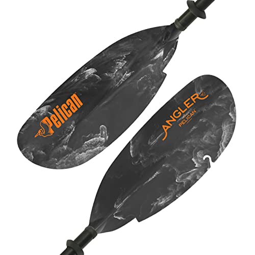 Pelican - Poseidon Angler Fishing Lightweight Kayak Paddle, Grey, 94.5'