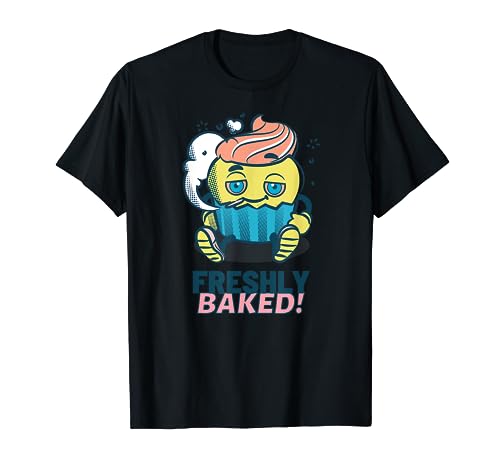 Freshly Baked Funny Stoner Weed 420 Cupcake Cannabis THC T-Shirt