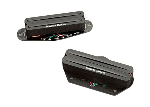 Seymour Duncan STHR-1 Hot Rails Tele Pickup Set - Black