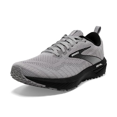 Brooks Men’s Revel 6 Neutral Running Shoe - Alloy/Primer Grey/Oyster - 10 Medium