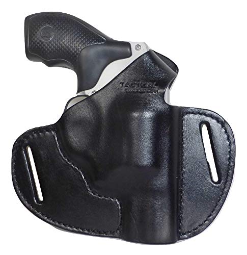 Tactical Scorpion Gear Leather 2 Slot Holster Fits: Taurus 85 605 856 S&W 637/642/437