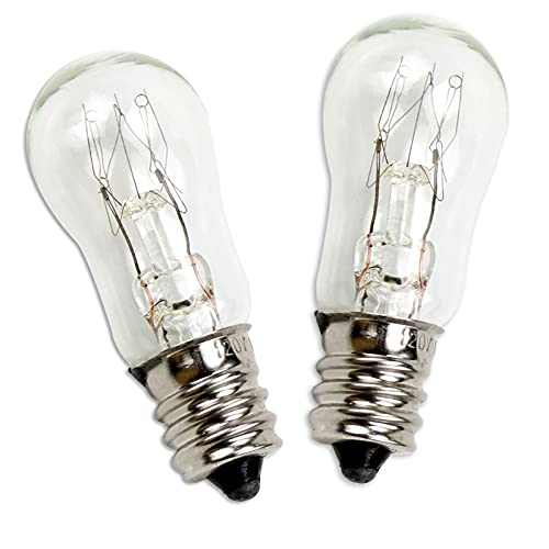 AMI PARTS WE05X20431 Dryer Drum Light 10w 120v Bulb Replacement Part Compatible with Hotpoint GE Dryers(2pcs)