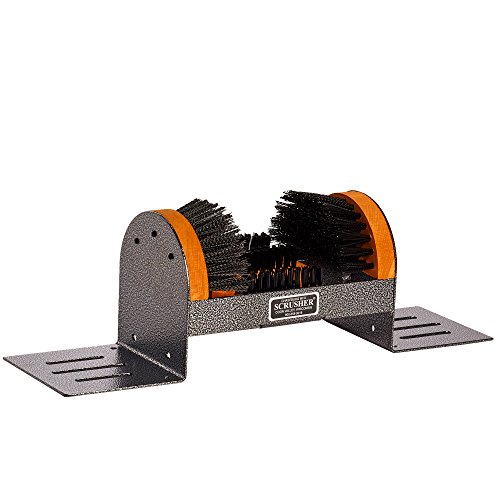 Scrusher - Big Boot Scrubber: Outdoor Weatherproof Shoe Cleaning Brush, Perfect for Mud and Snow Boot Cleaning - Made in USA