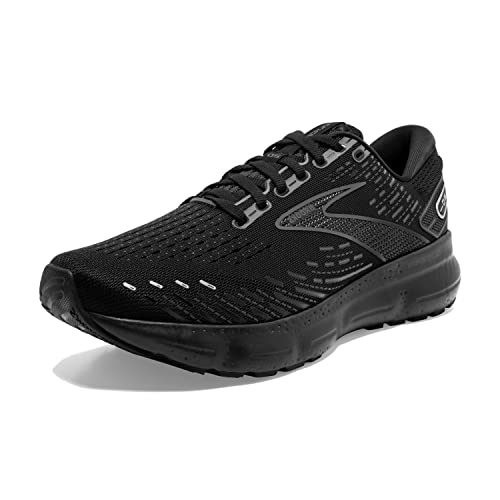 Brooks Women's Glycerin 20 Neutral Running Shoe - Black/Black/Ebony - 8.5 Medium