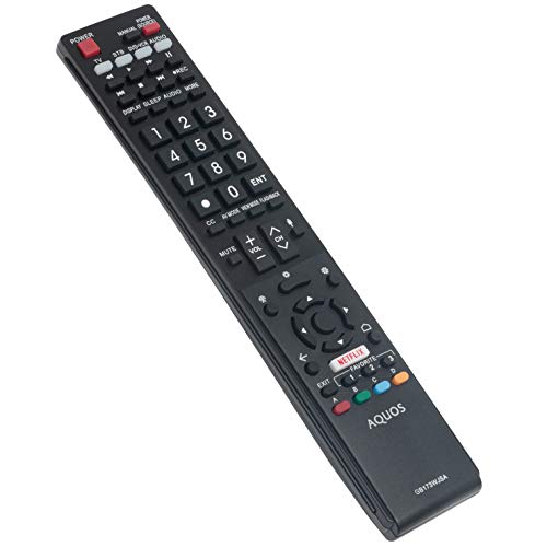 GB173WJSA RRMCGB173WJSA Replace Remote Supports for Sharp Aquos TV LC-55UB30U LC-60UE30U LC-70UC30U LC-70UE30U LC-70UH30U LC-80UE30U LC-80UH30U