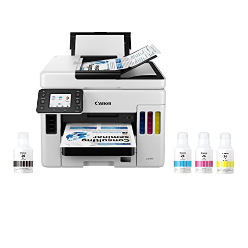 Canon MAXIFY GX7021 Wireless MegaTank Small Office All-in-One Printer, One Size