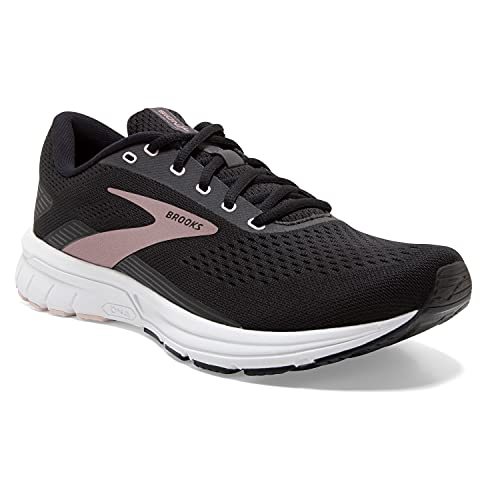 Brooks Women's Signal 3 Running Shoe - Black/Primrose Pink/Blackened Pearl - 8 Medium