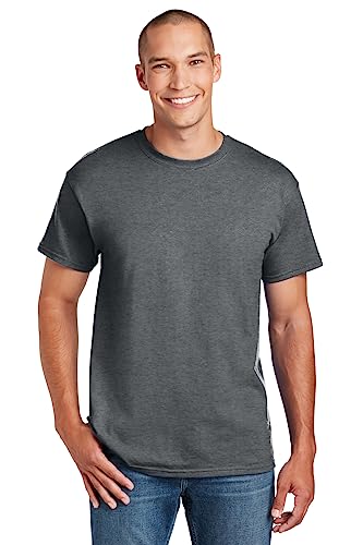 Gildan Men's DryBlend Classic T-Shirt, Dark Heather, X-Large
