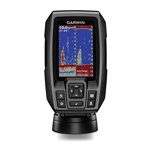 Garmin 010-01550-00 Striker 4 with Transducer, 3.5' GPS Fishfinder with Chirp