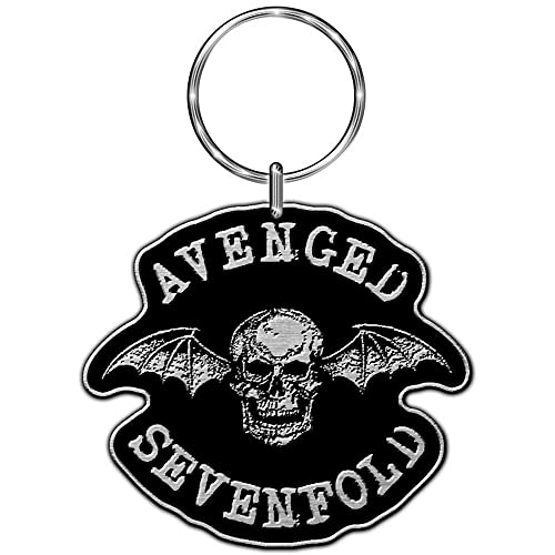 Avenged Sevenfold Standard Keychain: Death Bat - -