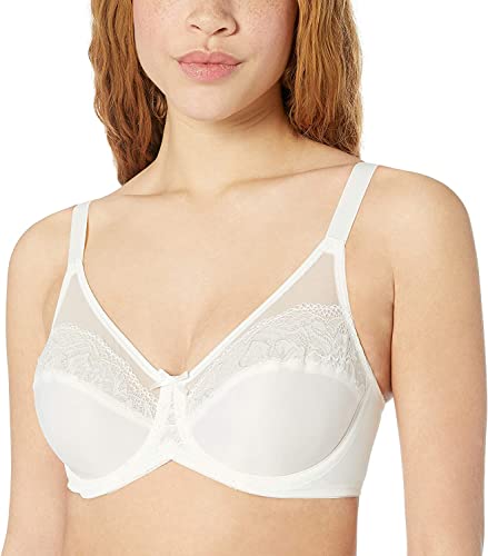 Lilyette Women's Ultimate Smoothing Minimizer Underwire Bra Bra, -Pearl, 36G, 36G