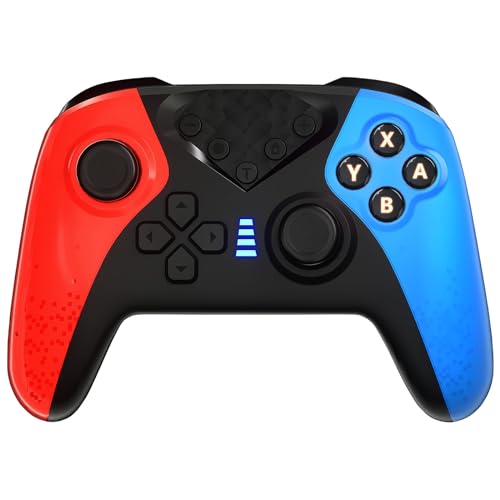 SZYUYU Switch Controller for Nintendo Switch,Switch Pro Controller for Wireless Switch/Switch Lite Remote with Dual Vibration/LED Keys Light, Gyro Axis, Motion Support Wake Up and Adjustable Turbo